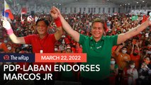 Duterte’s PDP-Laban faction endorses Marcos Jr.