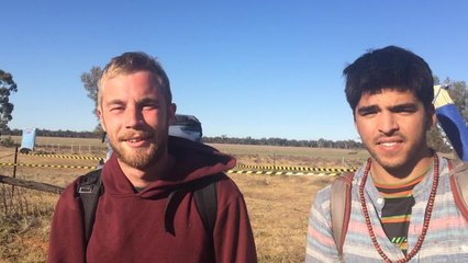 Burning Seed burners Ezrah and Itai 23yo.