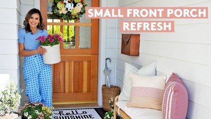 How to Decorate a Small Front Porch for Extra Curb Appeal
