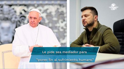 Download Video: Volodimir Zelensky invita al Papa Francisco para mediar acuerdos entre Rusia y Ucrania