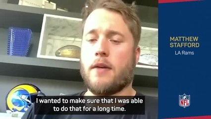 Stafford puts 'roots down' in LA with contract extension