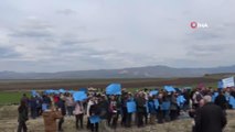 Dünya Su Günü, kuruyan Marmara Gölünde kutlandı