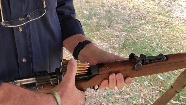 Daily Advertiser Anzac Day 2018 SSAA Wagga .303 shoot