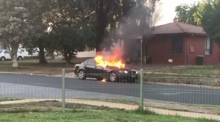 Daily Advertiser: Car fire Mumford Street, Ashmont