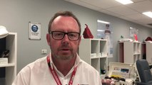 Neil Wright - Wagga Blood Bank Donor Centre Manager on Christmas to New Year need.