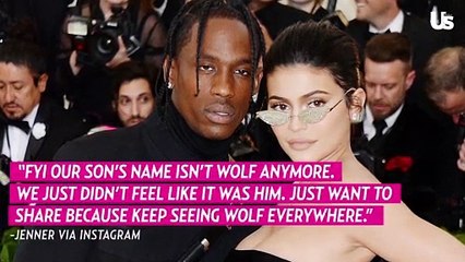 Kylie Jenner, Travis Scott Change Son Wolf’s Name