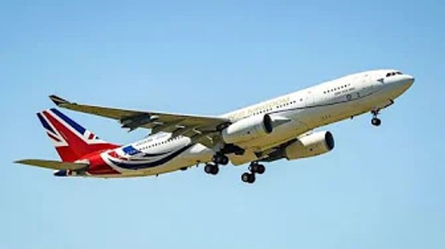 RAF VIP Voyager jet - inside the luxury plane Kate and William took on royal tour