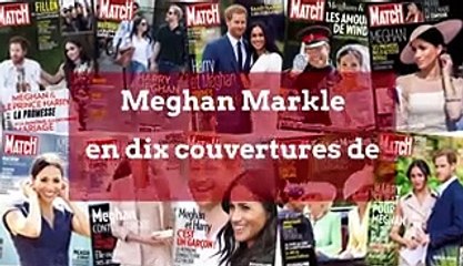 La folle histoire de Meghan et Harry en dix couvertures de Match
