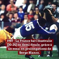 Mondial de rugby : cinq matches historiques du XV de France