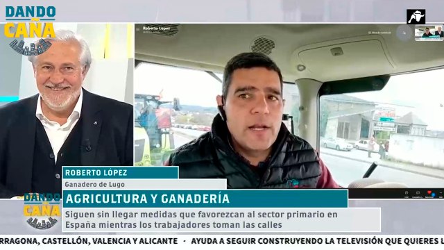 Roberto López, ganadero de Lugo: 'Si los trabajadores somos extrema derecha, muy bien, la extrema derecha llegará al poder'