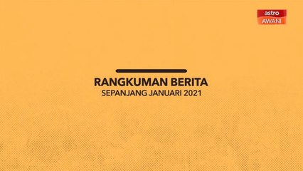 [INFOGRAFIK] Rangkuman Berita Sepanjang Januari 2021