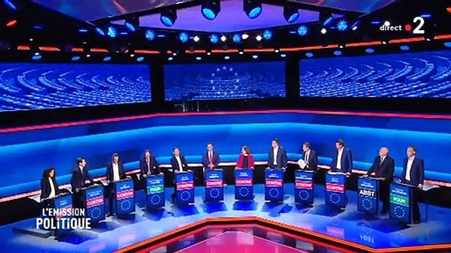 Débat élections européennes : quand Bellamy et Dupont-Aignan s'écharpent sur la Serbie