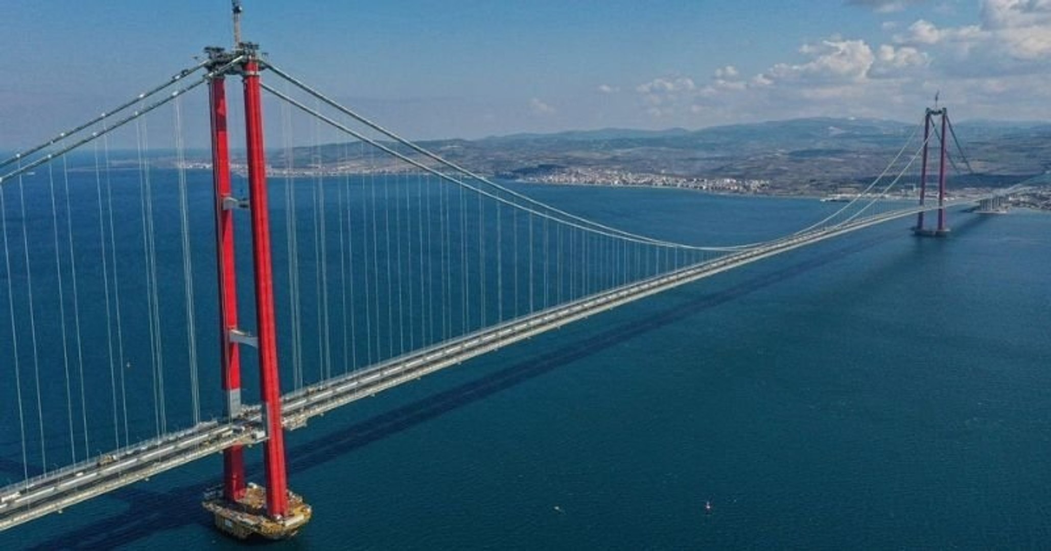 Le plus long pont suspendu au monde se trouve en Turquie et relie l'Europe  à l'Asie - Vidéo Dailymotion
