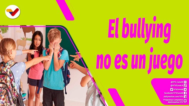 Buena Vibra | El acoso o bullying escolar no es un juego