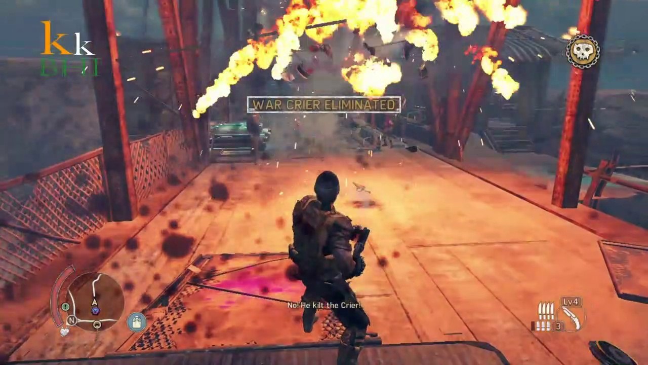 Mad Max walkthrough gameplay part bridge stank gum camp