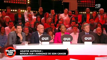 Agathe Auproux revient sur son combat contre le cancer dans "Balance ton post"