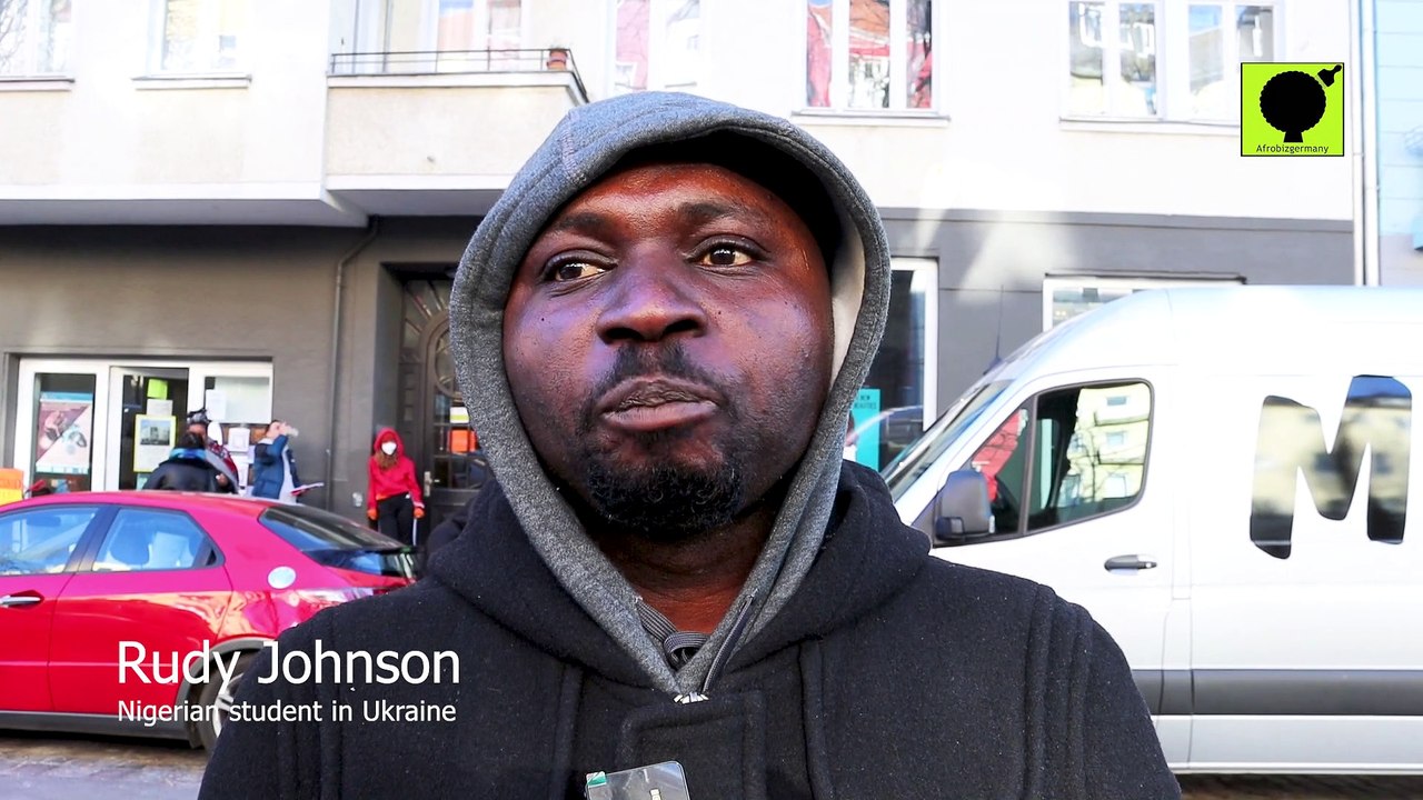 Nigerian student tells a horrible tale of racism he experienced fleeing war in Ukraine