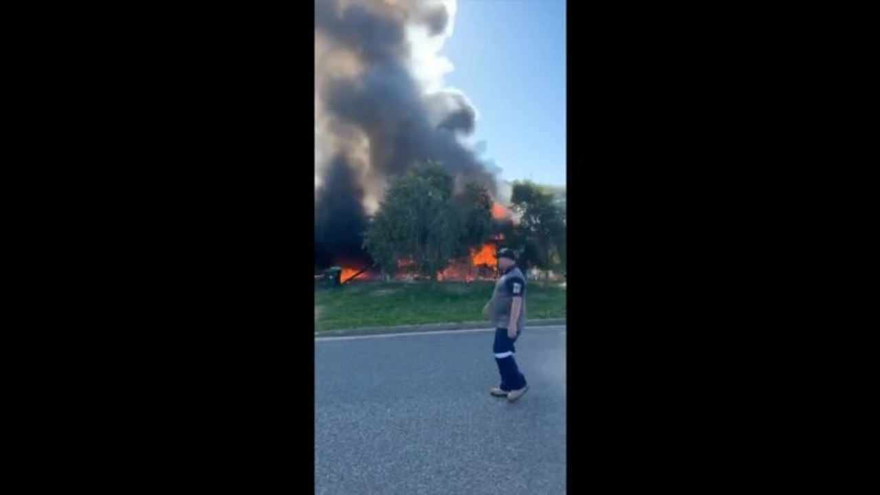 The Rock House Fire