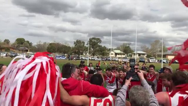 Griffith Swans grand final win celebrations | Daily Advertiser