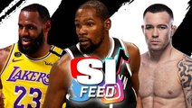 LeBron James, Kevin Durant, Colby Covington and Jorge Masvidal on Today's SI Feed