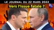 Russie / Ukraine : vers le face à face Poutine - Zelensky ? - JT du 22 mars 2021