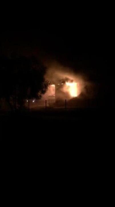 House fire in Tolland