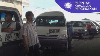 PKP Bantuan PERMAI | Pemandu bas mini, henti-henti Sabah rayu bantuan