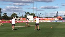 GWS Giants train AFLW