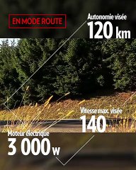 La première moto volante au monde est savoyarde