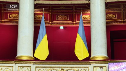 Dans les coulisses de l'intervention de Volodymyr Zelensky au Parlement