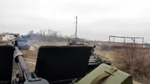 Ukrainian paratroopers show DESTROYED OR ABANDONED Russian T-72B tanks in Luhansk