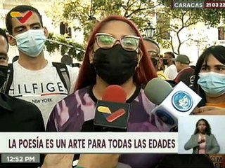 Caracas | Movimientos y colectivos literarios celebran el "Día Mundial de la Poesía"