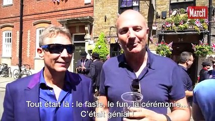 Vidéo : Les Britanniques à la fête pour le mariage de Meghan et Harry