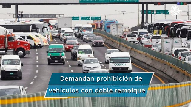 Con paro y bloqueos transportistas exigen más seguridad en carreteras