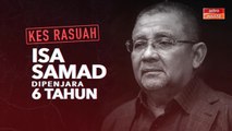 [INFOGRAFIK] Kes Rasuah | Isa Samad dipenjara 6 tahun