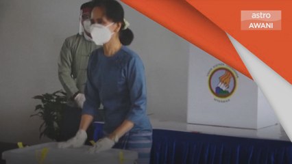 Descargar video: Kudeta Myanmar | Polis Myanmar dakwa  Aung San Suu Kyi dan Win Myint