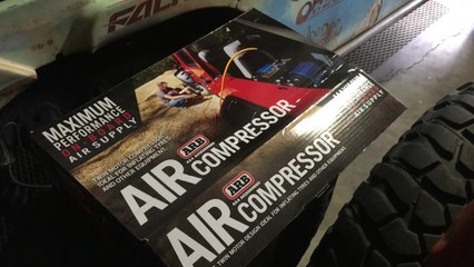 ARB Maximum Performance On-Board Twin Air Compressor Unboxing