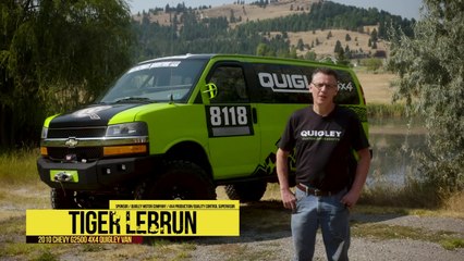 Quigley is the Official Custom Driveshaft Ultimate Adventure 2020