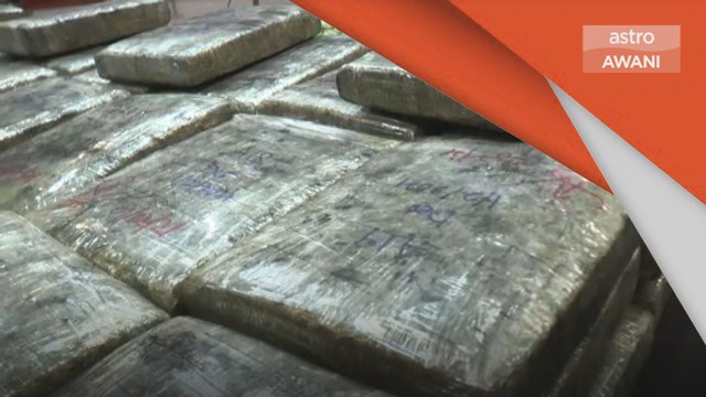 Sindiket dadah | Guna treler edar dadah jenis ganja