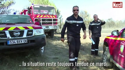 Incendies du Var : les pompiers luttent toujours contre le feu