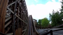 Joris en de Draak Roller Coaster (Efteling Park - Kaatsheuvel, the Netherlands) - 4k Wooden Roller Coaster POV