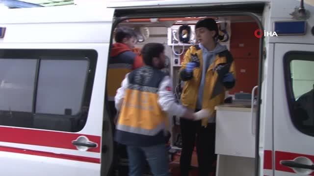 Şişli'de polis aracı zincirleme kazaya karışıp takla attı: 2 polis yaralandı