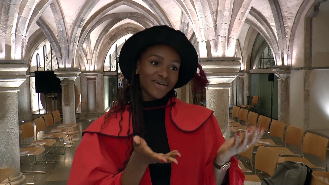 Dina Asher-Smith delighted with her University of Kent honour