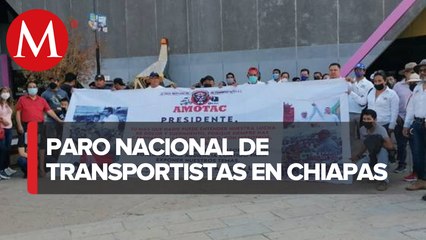 En Chiapas, transportistas exigen no implementar la Carta Porte del SAT