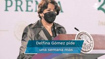 Delfina Gómez cancela discusión con diputados sobre eliminación de Escuelas de Tiempo Completo