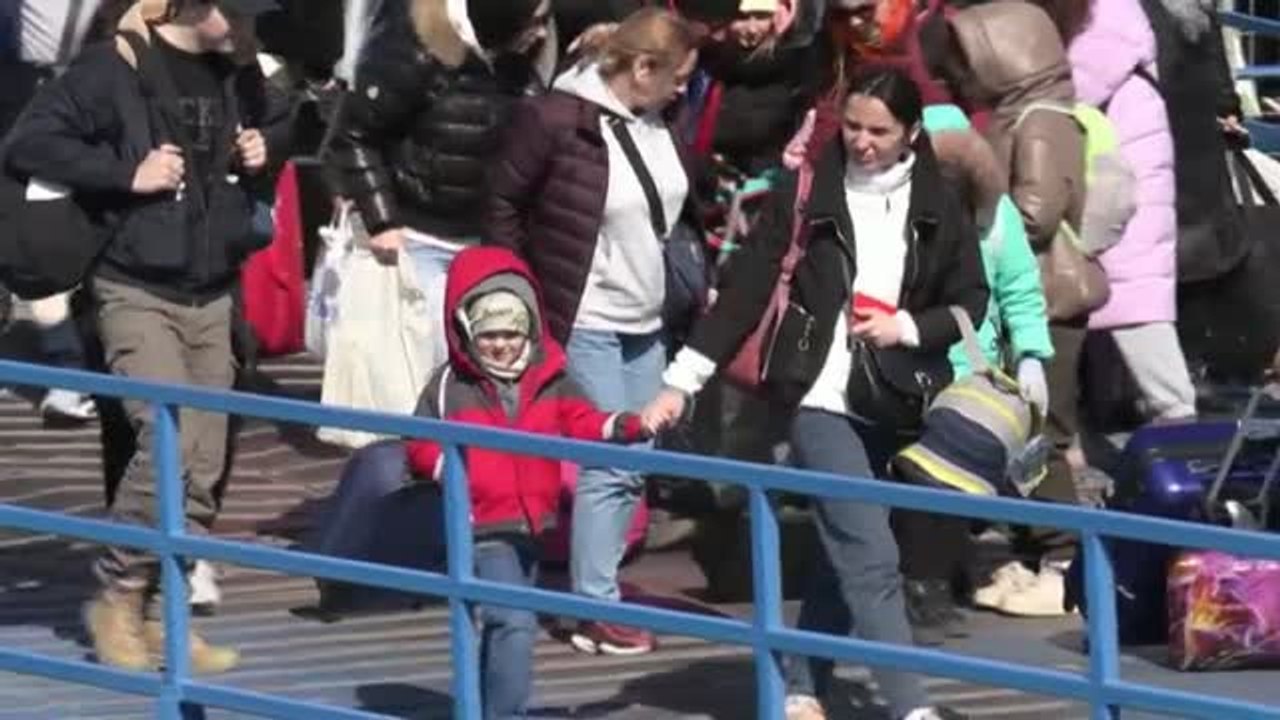 Una nueva ola de refugiados llega a Rumania