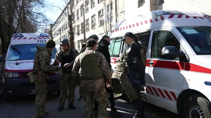 Ataque com drones contra instituto científico de Kiev
