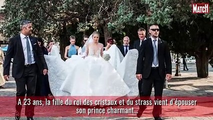 Mariage conte de fées pour Victoria Swarovski