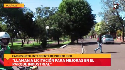 "Llaman a licitación para mejoras en el parque industrial"