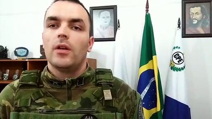 Casal é tem planos frustrados após serem descobertos pelo BPFron; tenente relata como aconteceu